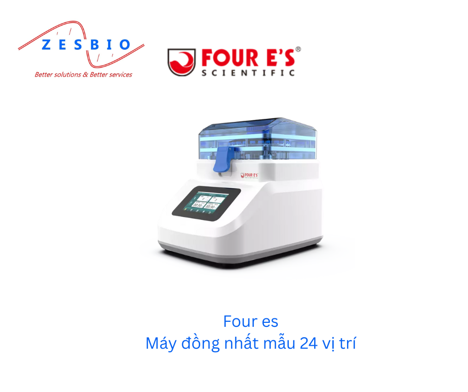 4esci – Máy đồng nhất mẫu 24 vị trí