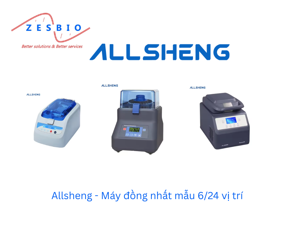 Allsheng – Máy đồng nhất mẫu bằng Bead